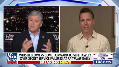 Josh Hawley | Secret Service is trying to blame local law enforcement