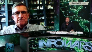 BANNED VIDEO SPECIAL GENERAL MIKE FLYNN ON THE ALEX JONES SHOW - FULL INTERVIEW