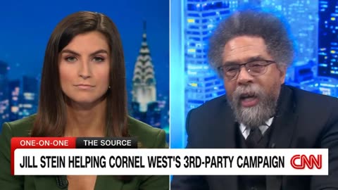 Green Party Presidential Candidate Cornel West Addresses “Spoiler” Charge On CNN's The Source Show