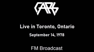 The Cars - (Live in Toronto, Ontario 1978) FM Broadcast