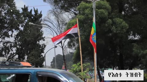 OLF Flag in Addis Ababa. why?