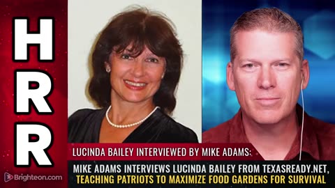 Mike Adams interviews Lucinda Bailey