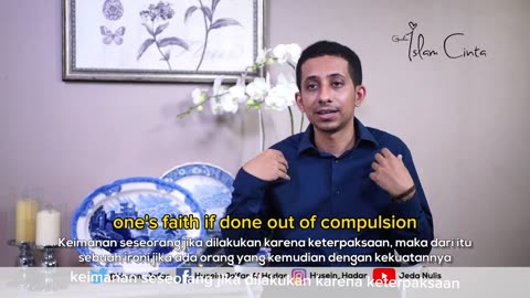 habib jafar - there is no compulsion in religion