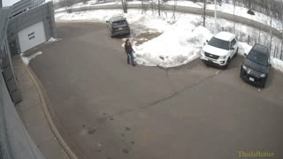 Woman arrested after surveillance videos shows her trying to get into locked Pine County vehicles
