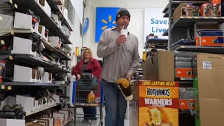 FARTING PRANK - at WALMART