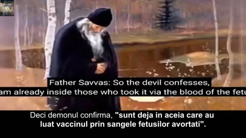 Pr. Sava Aghioritul despre chinurile preotului care s-a vaccinat cu o doză Pfizer