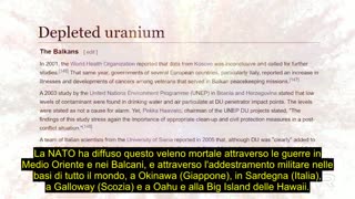 Nato sparge uranio impoverito nel mondo