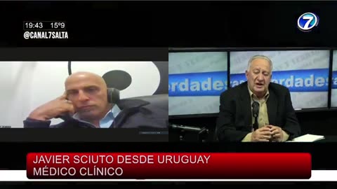 Dr Javier Sciuto en "Palabras y Verdades" (Canal 7 Salta)