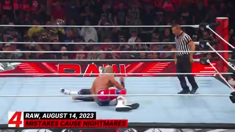 Top 10 Monday Night Raw moments WWE Top 10, Aug. 16, 2023