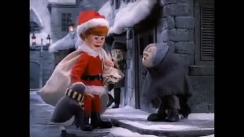 Rewinding Santa Claus is coming to town