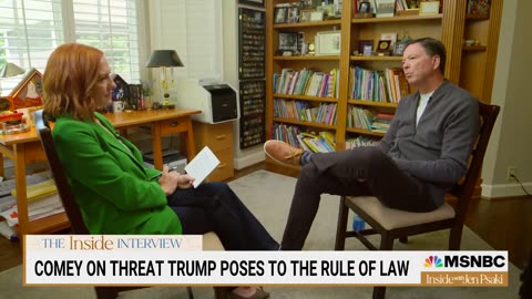 "If Trump is elected he might weaponize the justice system against us": James Comey