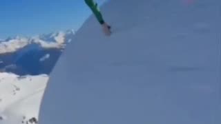 Insane ski jump