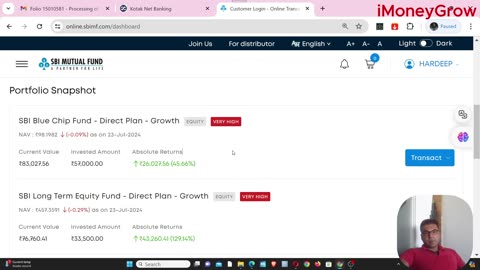 Live Proofs How My SBI SIP Investment of 500 & 3000 Rs Made Me More Than 159787 Rs In Mutual Funds