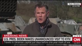 CNN reporter inadvertently spills the beans