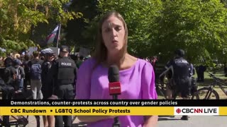 CBC News - Protests sparked across Canada over gender policies in schools