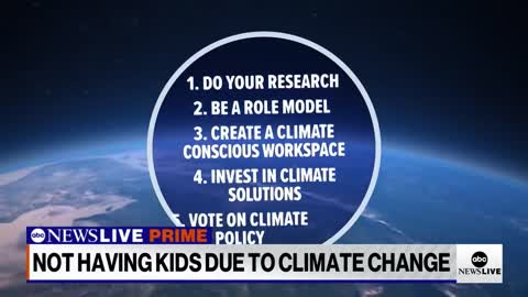 NOT HAVING KIDS DUE TO CLIMATE CHANGE