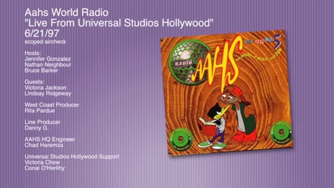 "Live From Universal Studios Hollywood" 6/21/97