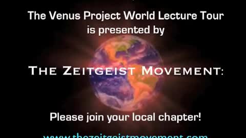 The Venus Project World Lecture Tour 2010 in Munich Germany