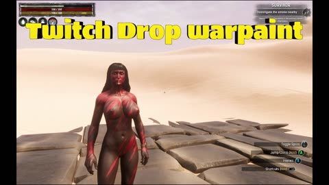 Conan Exiles Twitch drop warpaint Busty Boobs