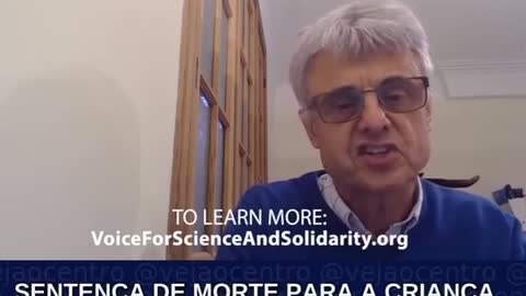 Virologista phd Geert Vanden Bosshe explica porque vacinar crianças contra Covid pode matá-las!