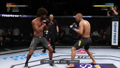 PS4 user2 Custom Fighter vs user Edson Barboza 4