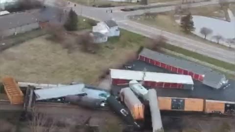 Train derailment in Clark County, Ohio