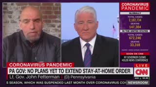 Left Wing Fetterman Suggested An INDEFINITE COVID Lockdown In 2020