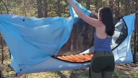 Is a hammock tent worth it- Haven Tent review #campinggear