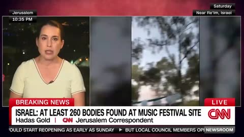 BREAKING: More than 260 bodies found at Israel music festival after Hamas attack