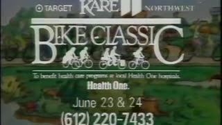 June 7, 1990 - Promo for KARE Bike Classic & CD Changer Commercial