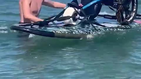 Disabled Boy Learns How To Surf! ❤️