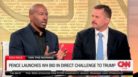 'Actually Believes In Something': CNN's Van Jones Praises Mike Pence's Presidential Run