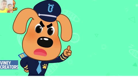 Don t Play With Ants Safety Cartoon Detective Cartoon Kids Cartoon Sheriff Labrador