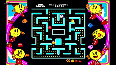 The First 15 Minutes of Namco Museum: Ms. Pac-Man (GameCube)
