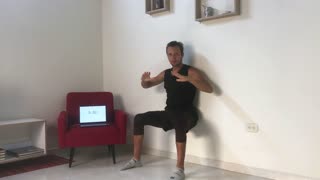 5 Minute Wall Sit Challenge (Can you hold the wall sit for 5 minutes)