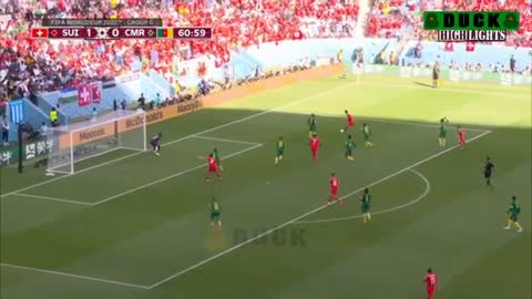 Switzerland vs Cameroon WORLD CUP 2022 match highlights