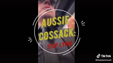 Aussie Cossack stages another theatre/hoax with police to cover his lies