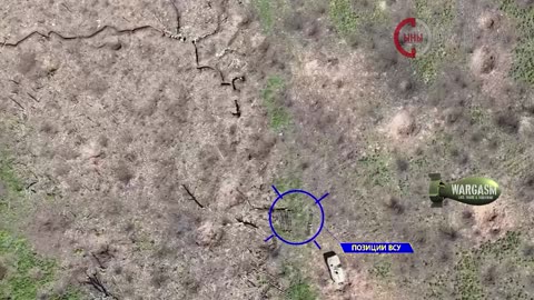 Drone drops grenades on AFU positions in Seversk direction