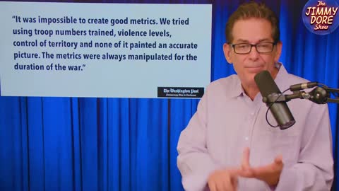 Jimmy Dore - Brilliant Afganistan War Summary