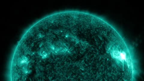 NASA’s 4K View of April 17 Solar Flare