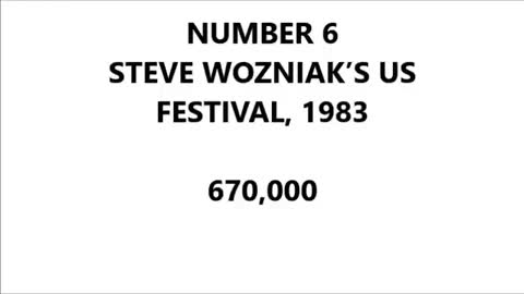 9 MOST CROWDED MUSIC CONCERTS IN HISTORY!!!!!