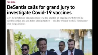 Desantis Announced HUGE C0vid investigation in Florida. Drain the swamp