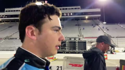 Sam Mayer-s post fight interview -Heat of the moment- NASCAR