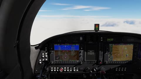 IFR Cruise in Lancair Evolution