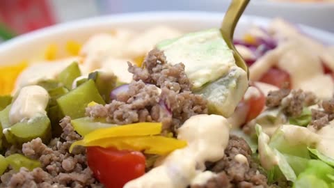 Craving a Big Mac? Try This Salad Recipe Instead! 🥗🍔