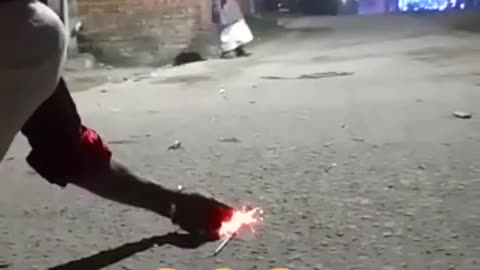 A firecracker went off in India's dhoti. 🤣