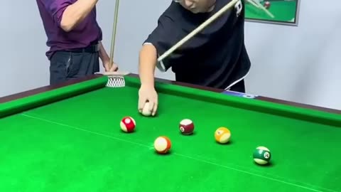 Funny video Billiards