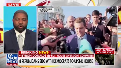 Byron Donalds Shoots Down Fox Host On Question Over Gaetz-McCarthy Debacle