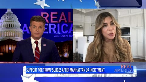 REAL AMERICA - Dan Ball W/ Siggy Flicker, Pres. Trump Arrives In NYC Amid Sham Indictment, 4/3/23