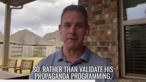 RINO Adam Kinzinger Says He Won't Appear On Tucker Carlson's Show, Parrots Leftist Talking Points